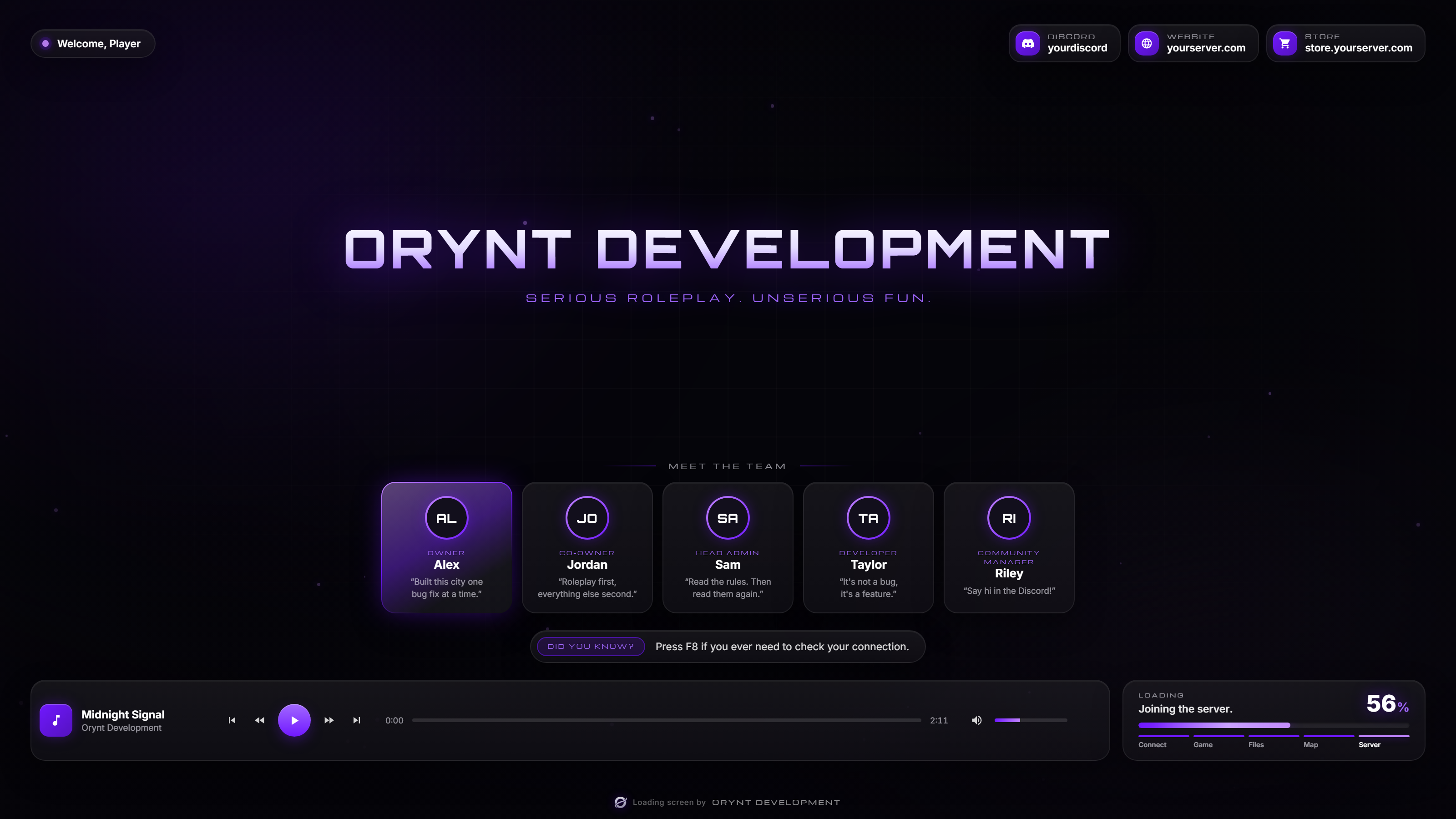 Loading screen
