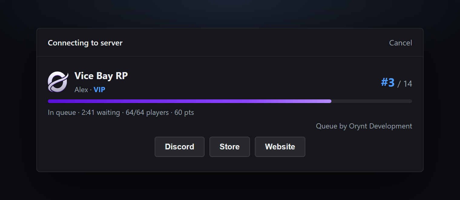 Slim in queue